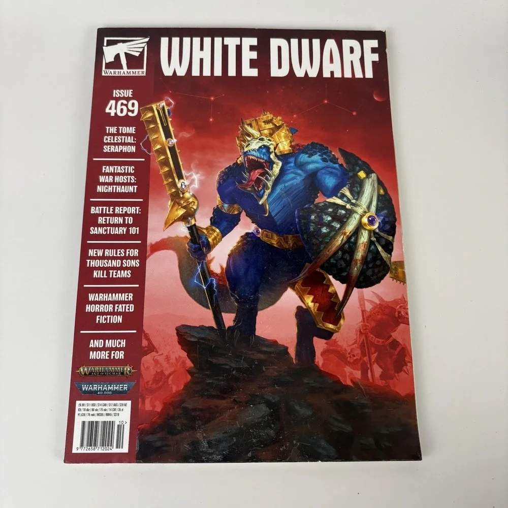 White Dwarf 469 - #wd469 - White Dwarf Warhammer 40k